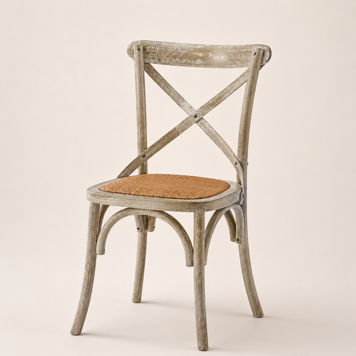 Millbrook Elm & Rattan Chair