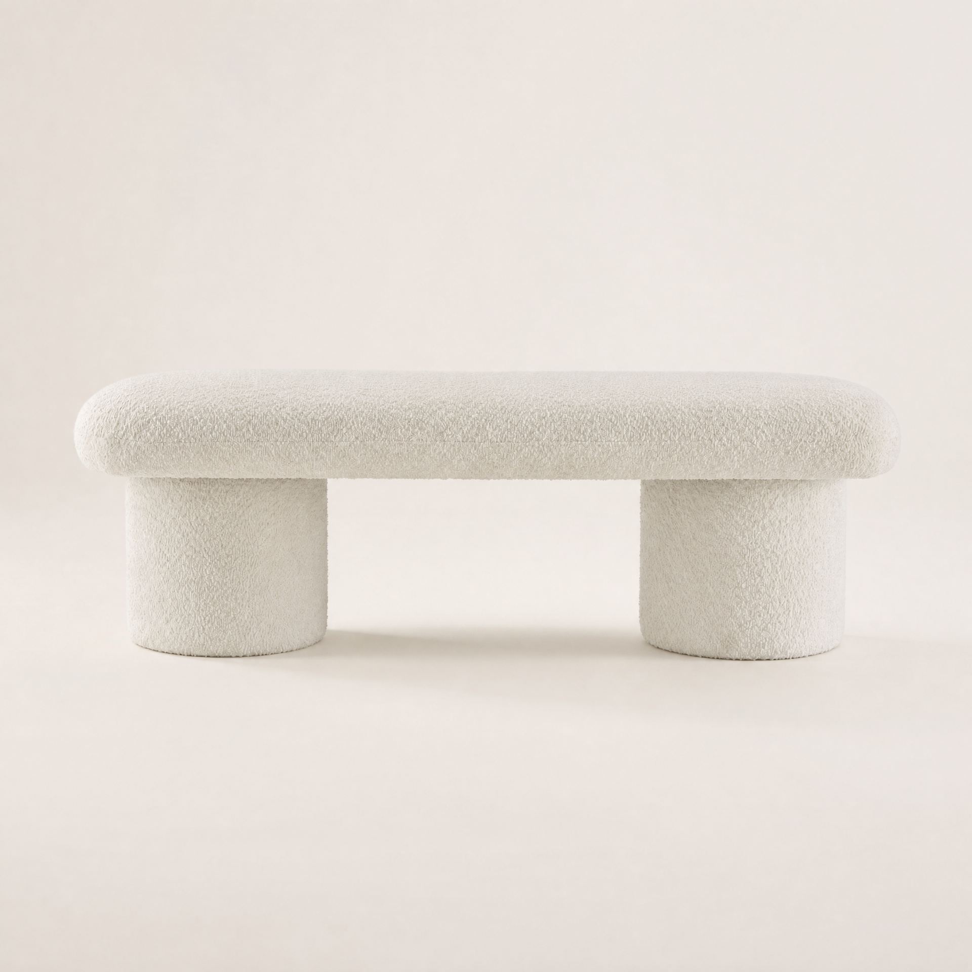Willow Upholstered Bench – Cream