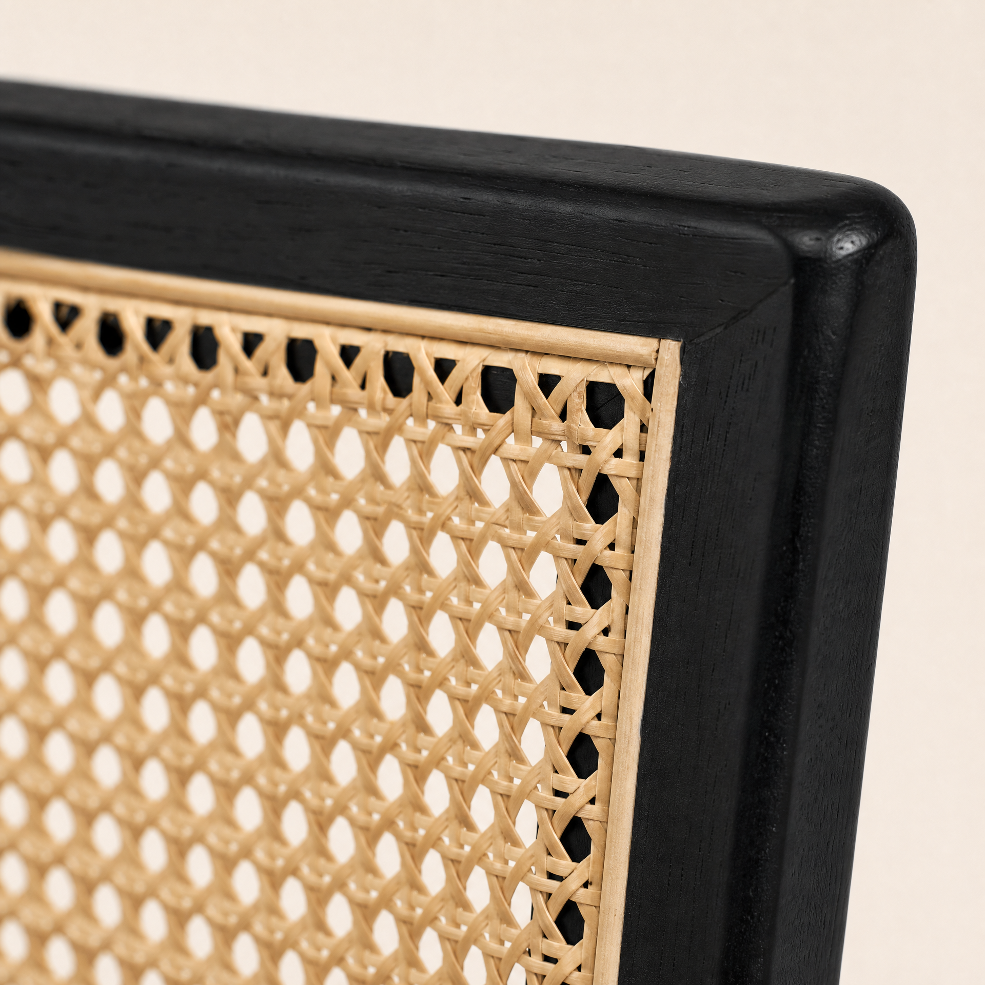 Cotswold Cane Back Dining Chair – rattan cane detail