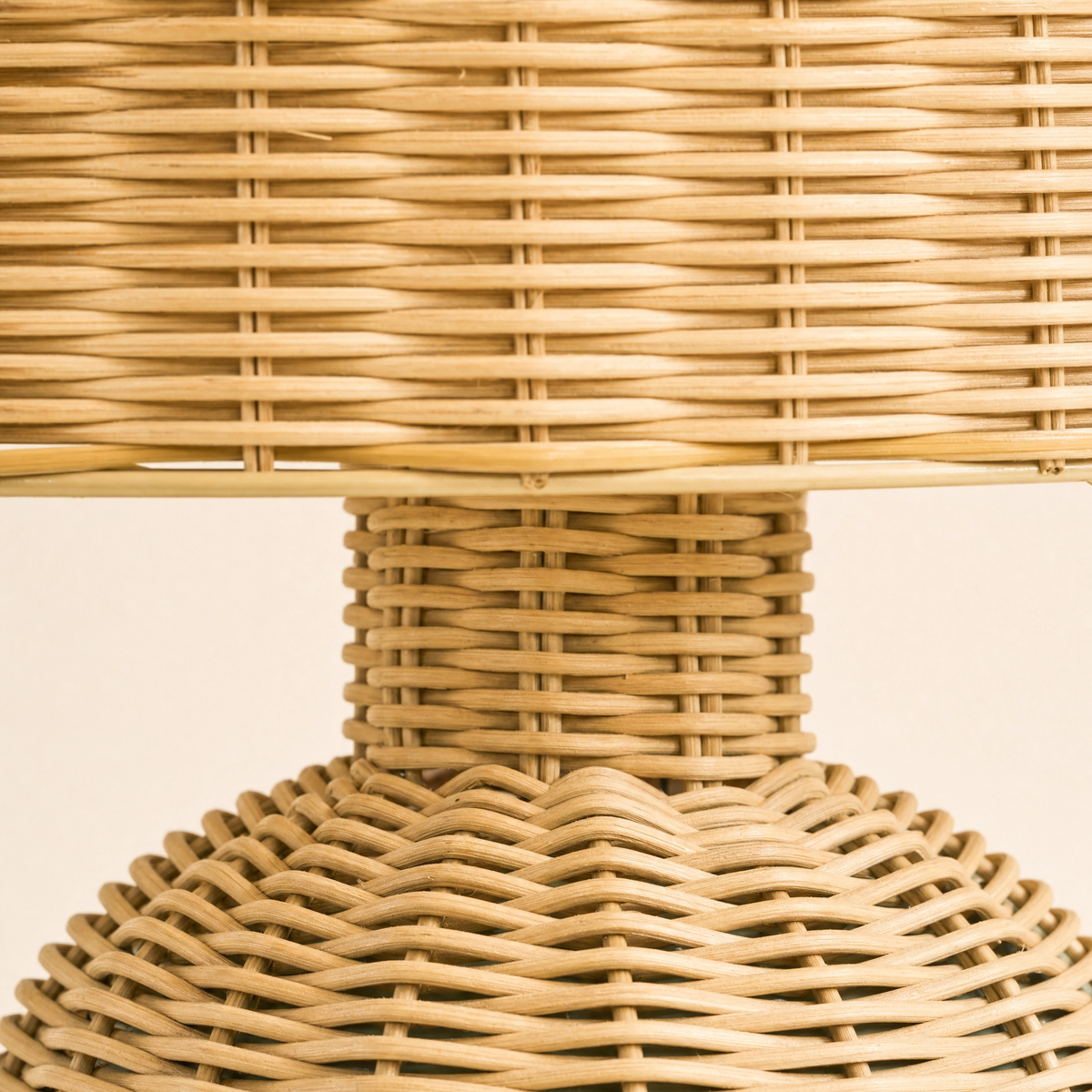 Cabana Handwoven Rattan Table Lamp